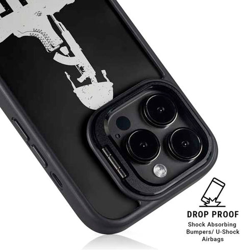 Fallen But Not Forgotten iPhone 14 Pro Kickstand Case